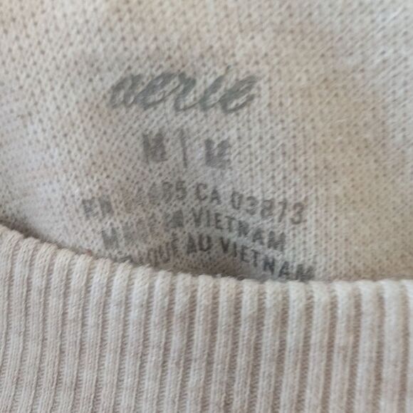 Aerie Good Vibes Camo Oversized Sweatshirt Medium - Picture 5 of 6